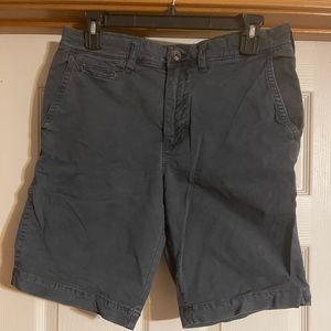 American Eagle Ectreme flex slims blue/gray shorts